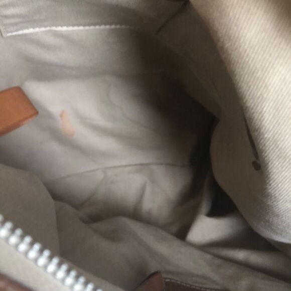 Antonio Cristano Italy tan leather nap sack backpack main image 4